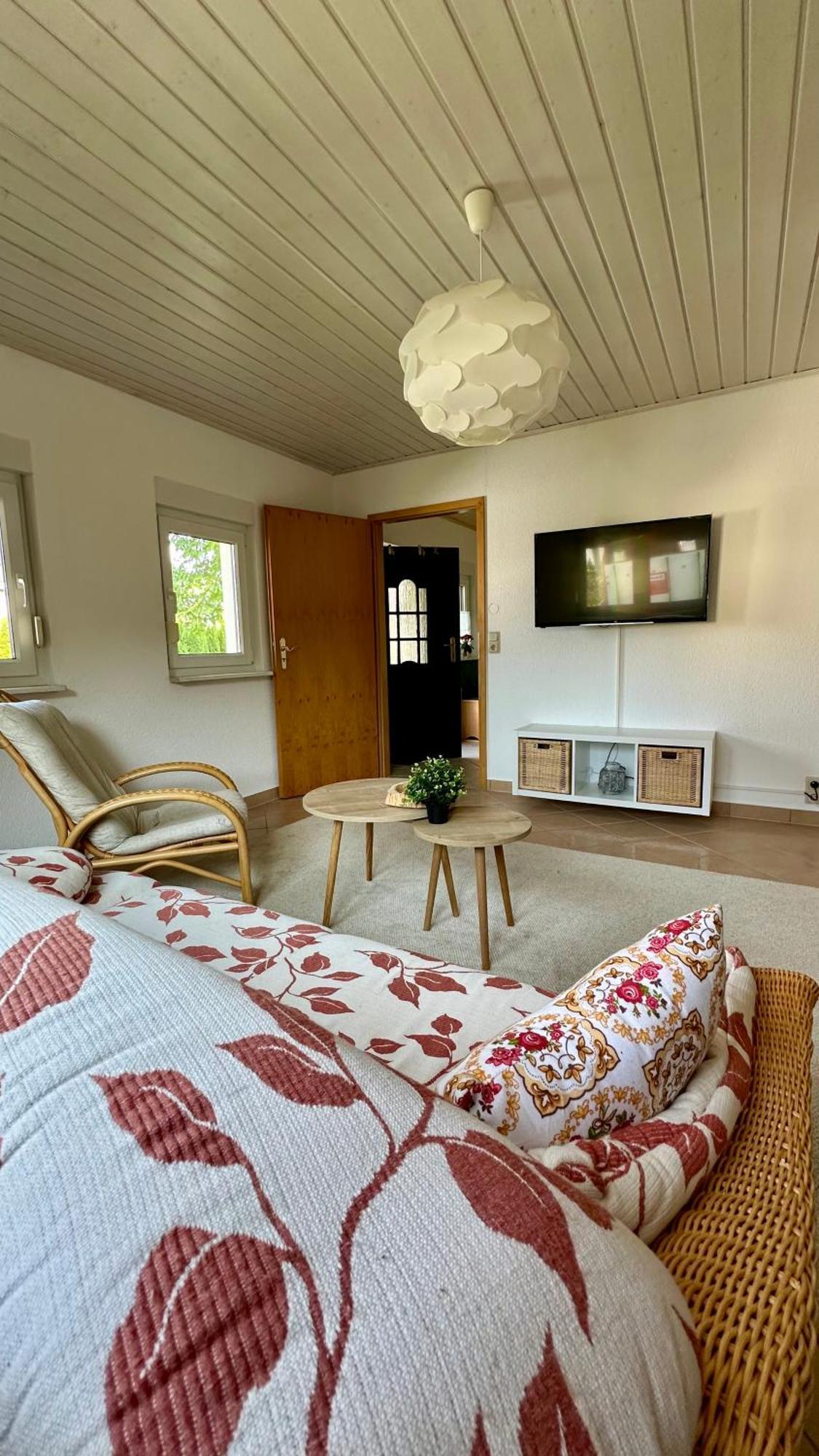 Bungalow Am Nussbaum Olbersdorf Eksteriør bilde